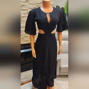 Long black dress